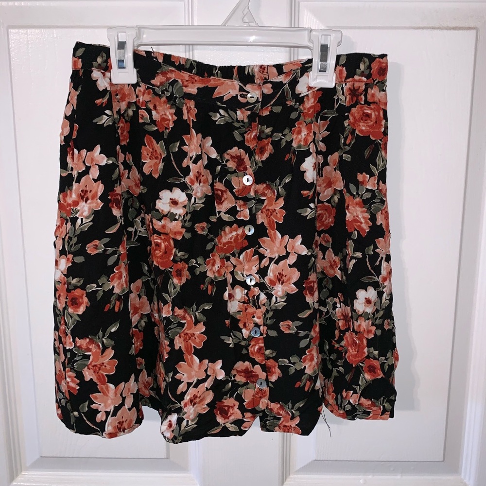 Forever 21 Floral Skirt